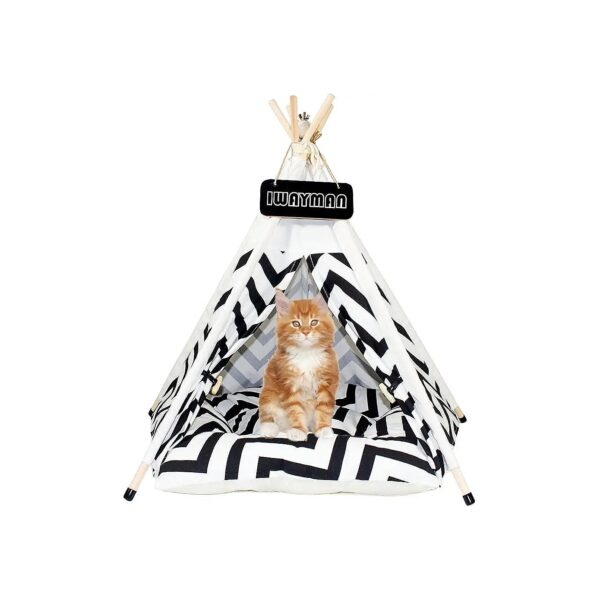 Easy to Clean 24 Inch Pet Tent with