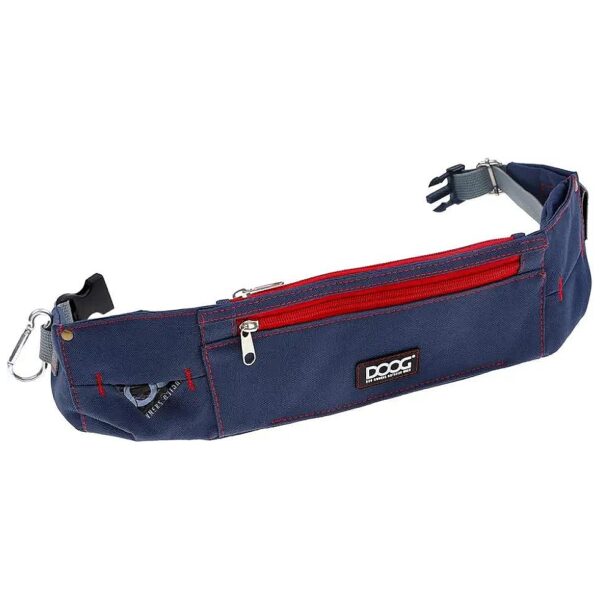 Easy to Clean Dog Walking Belt with Zipper Pockets and Adjustable Fit