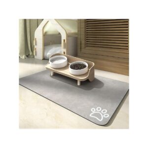 Easy to Clean Pet Feeding Mat for Dog and Cat Owners with Messy Pets