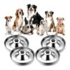 Easy to Clean and Dishwasher Safe Puppy Feeding Bowls for Large or Small Breeds