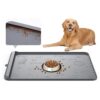 Easy to Clean and Maintain Silicone Dog Food Mat with Flexible Design for Compact Storage