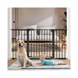 Easy to Install Pet Gate with No Drilling Required for Doorways