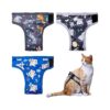 Easy to Use Absorbent Cat Diapers 3 Pack Small Size Adjustable for Female Male Cats