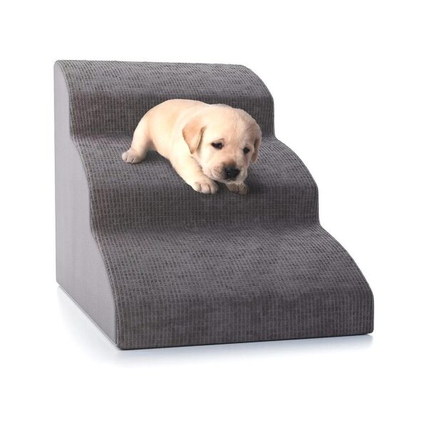 Easy-to-Walk-On Stairs and Ramp for Small Dogs and Cats Up to 55lbs