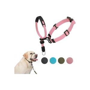 Easy to Wear No-Pull Dog Headcollar for Small to Medium Size Dogs with Buckle Closure