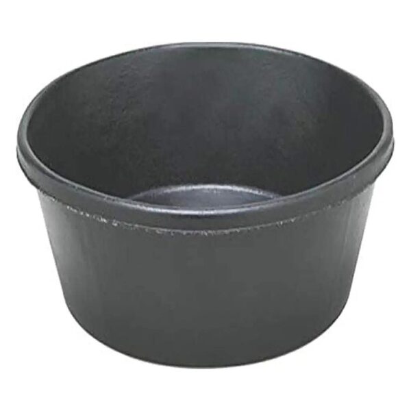 Eco-Friendly Rubber Feeder Pan for Cats and Small Pets with Crush Resistance