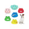 Eco-Friendly Soft Latex Squeaky Dog Toys for Small Medium Puppy Pet Dogs