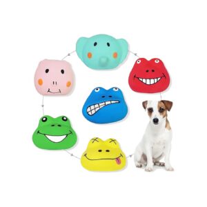 Eco-Friendly Soft Latex Squeaky Dog Toys for Small Medium Puppy Pet Dogs