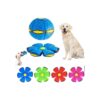 Eco-Friendly and Soft Dog Frisbee Ball for Small Dogs with Easy to Throw Design