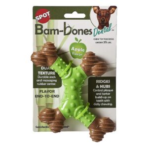 Eco-Friendly and Tasty Apple Flavor Dog Chew Toy for Dogs Under 25lbs