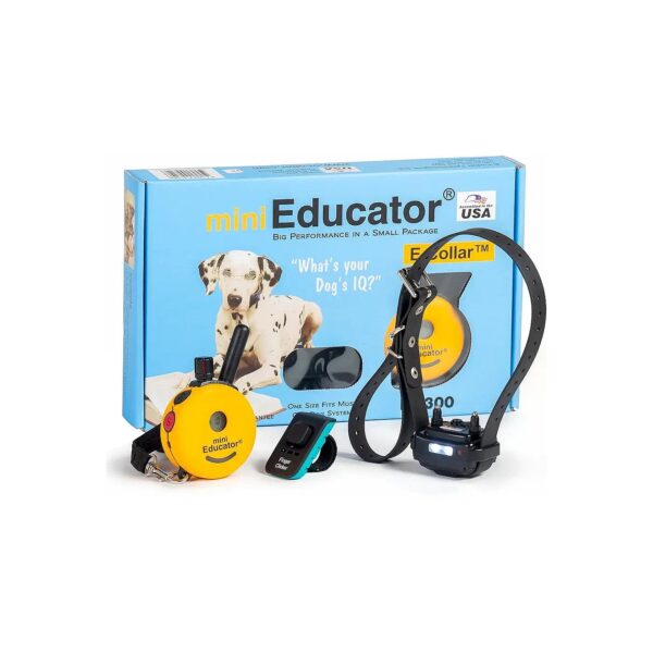 Educational Dog Training Collar with 100 Programmable Levels and Extra Stimulation