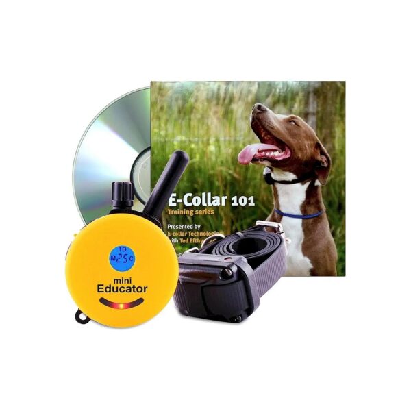 Educator Dog Training System with Biothane Collar, Receiver, and Ergonomic Transmitter