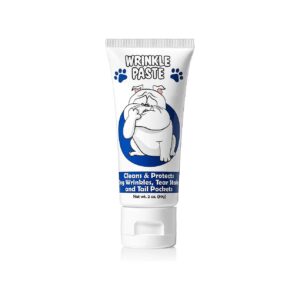 Effective Bulldog Tear Stain Remover and Wrinkle Cream for Dogs of All Breeds