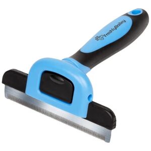 Effective Deshedding Brush for Short Haired Dogs and Cats Removes Excess Hair