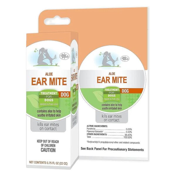 Effective Ear Mite Medicine for Dogs with Aloe Vera