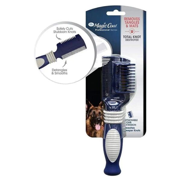 Effective Knot Away Grooming Tool for Dogs with Tangles and Mats