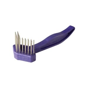 Effective Mat Removal Tool for Pet Coats with Two Rows of Teeth