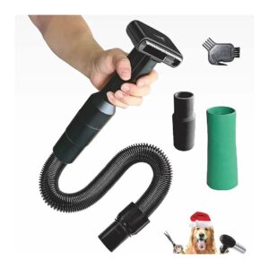 Effective Pet Hair Removal Tool for Dogs and Cats with Vacuum Grooming