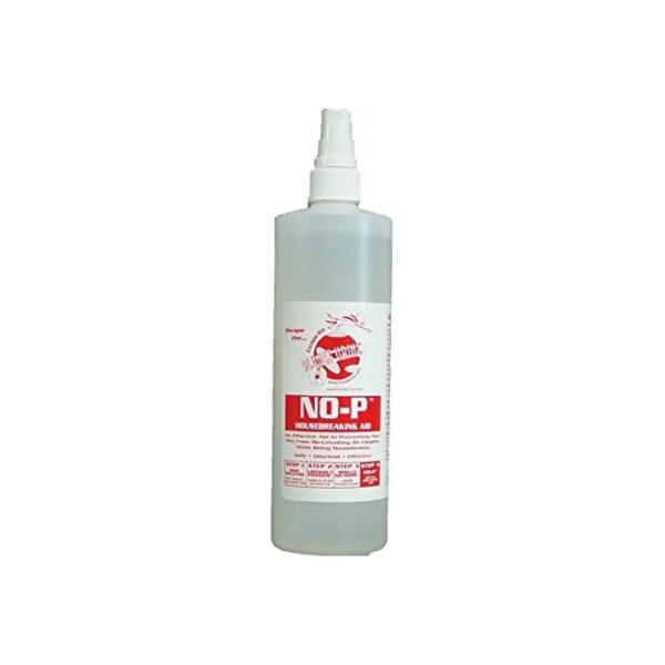 Effective Pet Potty Training and Odor Elimination with No P Housebreaking Aid Spray