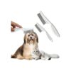 Efficient Pet Comb for Small Dogs and Cats with Gentle Massaging and Flea Removal