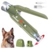 Efficient Pet Nail Grooming for Dogs of All Sizes with Rechargeable Grinder and Clippers