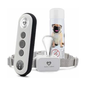 Efficient and Humane Dog Training, Citronella Spray Collar with Remote Operated Control