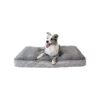 Egg Crate Foam Dog Crate Pad with Removable Washable Cover for Extra Large Dogs