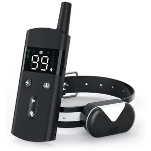 Electric Dog Collar for All Breeds and Sizes with Rechargeable Battery