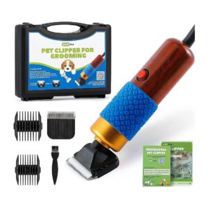 Electric Dog Hair Trimmer with Adjustable Speed Control for Smooth and Efficient Trimming