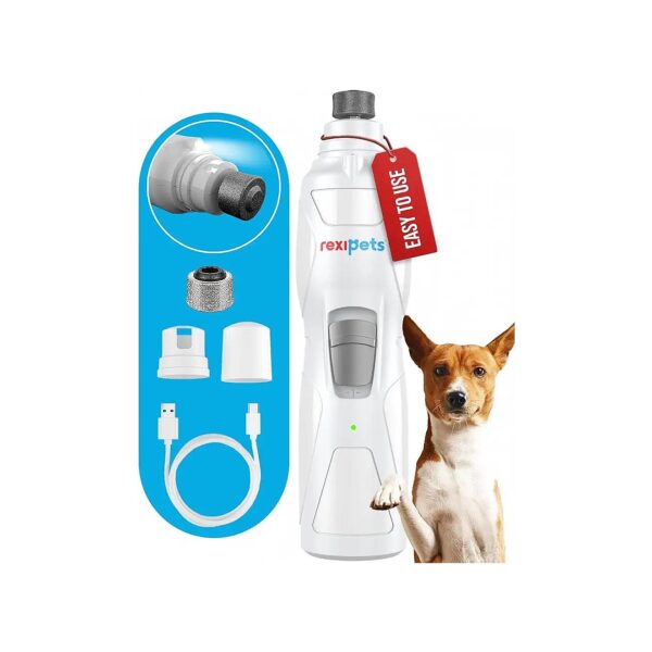 Electric Nail Clipper and Trimmer for Small, Medium, and Large Pets