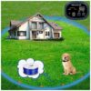 Electric Pet Fence for Dogs with Waterproof and Rechargeable Training Collars