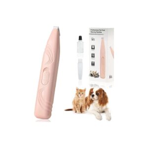 Electric Pet Grooming Trimming Accessory Cordless Dog Paw Trimmers for Small Medium Pets