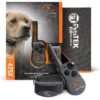 Electric Training Collar for Dogs - 500 Yard Range, Waterproof, Rechargeable