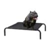 Elevated Dog Bed with Breathable Mesh and Durable Frame for Large Breeds