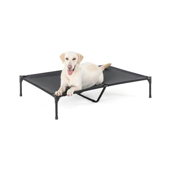 Elevated Dog Bed with Cooling Comfort for Extra Large Breeds up to 150 Pounds