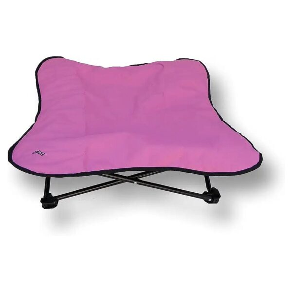 Elevated Pet Bed with Padded Cover for Comfort and Support