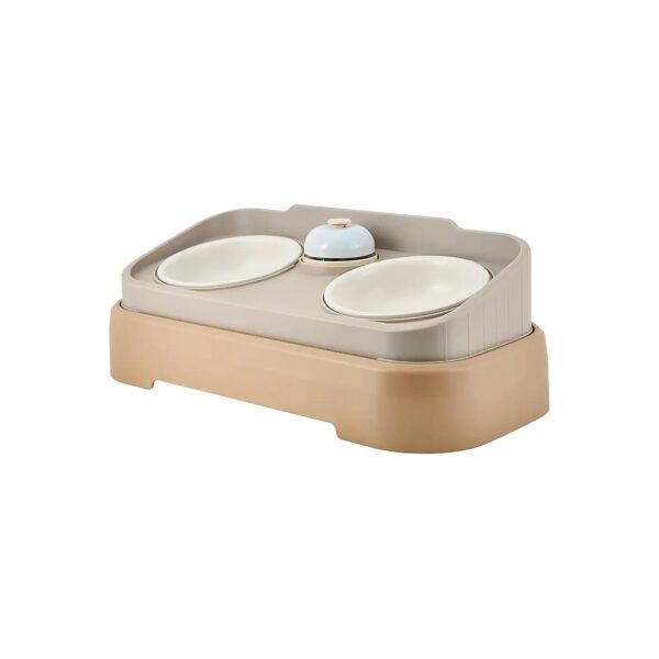 Elevated Pet Bowls for Puppies and Small Dogs with Nonslip Base