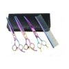 End 440C Japanese Stainless Steel Pet Grooming Scissors with Two-Way Curved Scissors