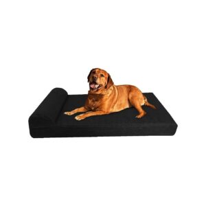 End Orthopedic Dog Bed for Large Dogs, Waterproof and Durable, 4-Layer Construction