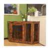 End Table, and Nightstand, Furniture Style Dog Crate for Indoor Use