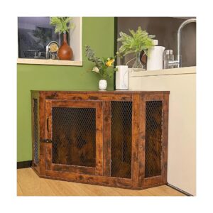 End Table, and Nightstand, Furniture Style Dog Crate for Indoor Use