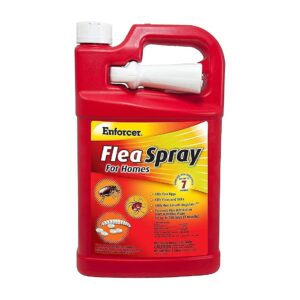 Enforcer Flea Spray for Homes Prevents Infestation, Kills Fleas and Ticks