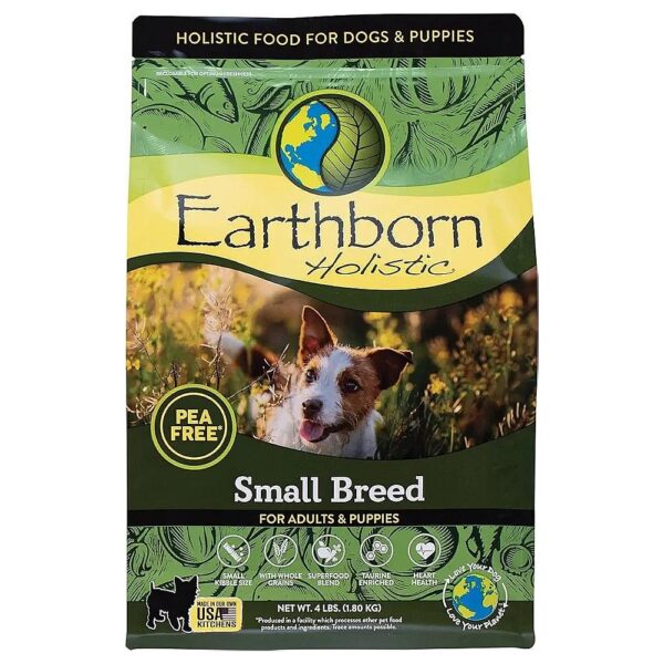 Enriched Small Breed Dog Food with Whole Grain Ingredients