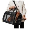 Entry Pet Carrier for Small Pets, Ideal for Flights, Road Trips, and Everyday Use