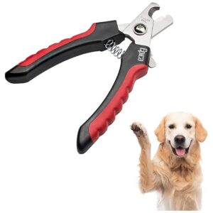 Epica Cat and Dog Nail Clippers for Large Animals with Safety Guard and Precise Trimming