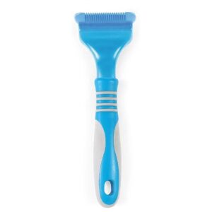 Ergo Stripping Blue Comb for Efficient Hair Cutting and Removal