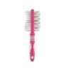 Ergonomic Double Sided Cat Comb for Smooth and Detangled Coats Red White