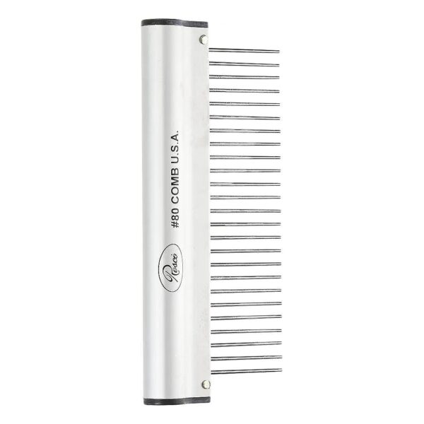 Ergonomic Pet Grooming Comb with Durable Pins for All Hair Types