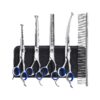 Ergonomically Designed Professional 6 in 1 Dog Grooming Scissors with Safety Round Tip