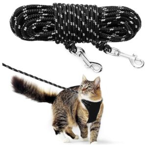 Escape-Proof Yard Lead Pet Leash for Cats, Small Dogs, Puppies, and Rabbits